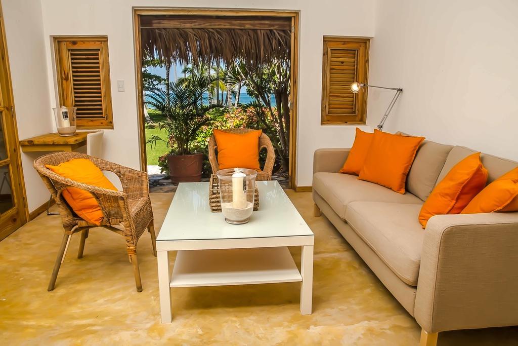 Ferienwohnung Jasmine La Playita - Ocean Front Las Galeras Exterior foto